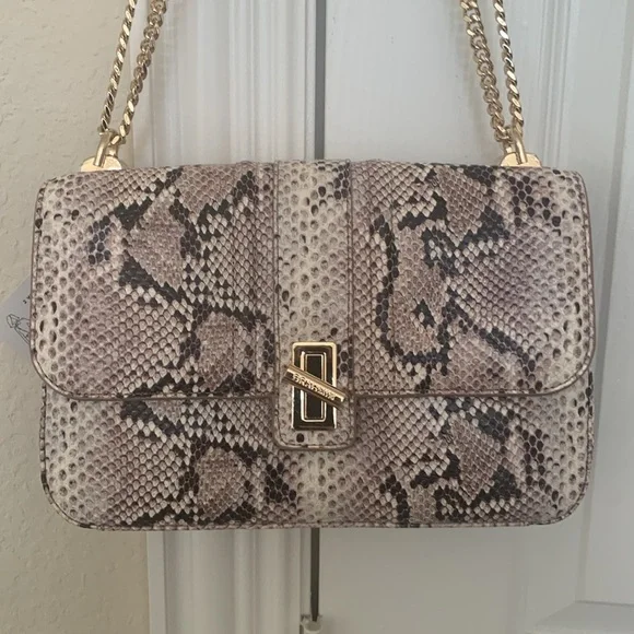 Brahmin Rosalie Beige Sandcastle Genuine Leather Crossbody - Picture 5 of 8